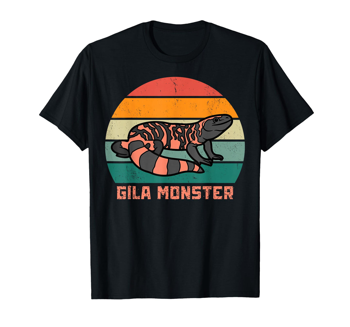 Gila Monster Vintage Sunset, Gila Monster T-Shirt