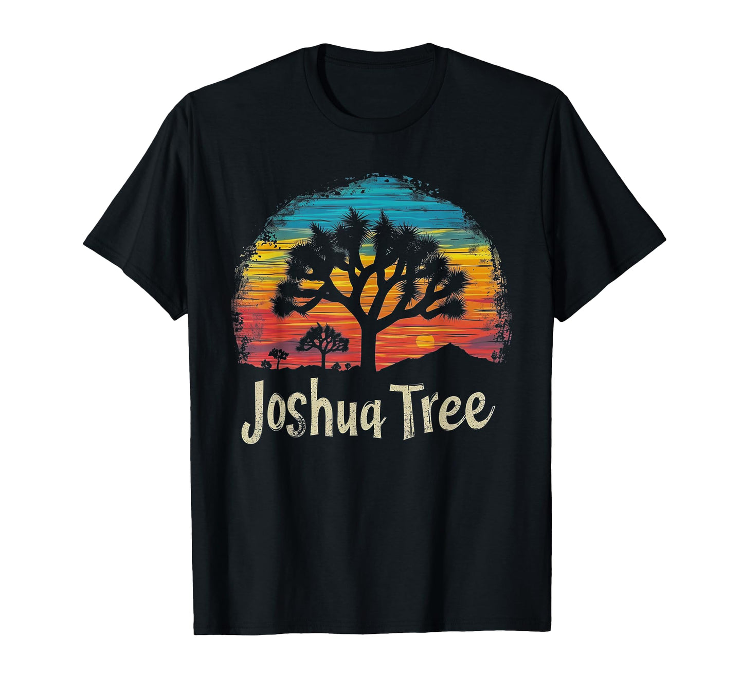 Joshua Tree - US National Park Vintage Men Women Kids Retro T-Shirt