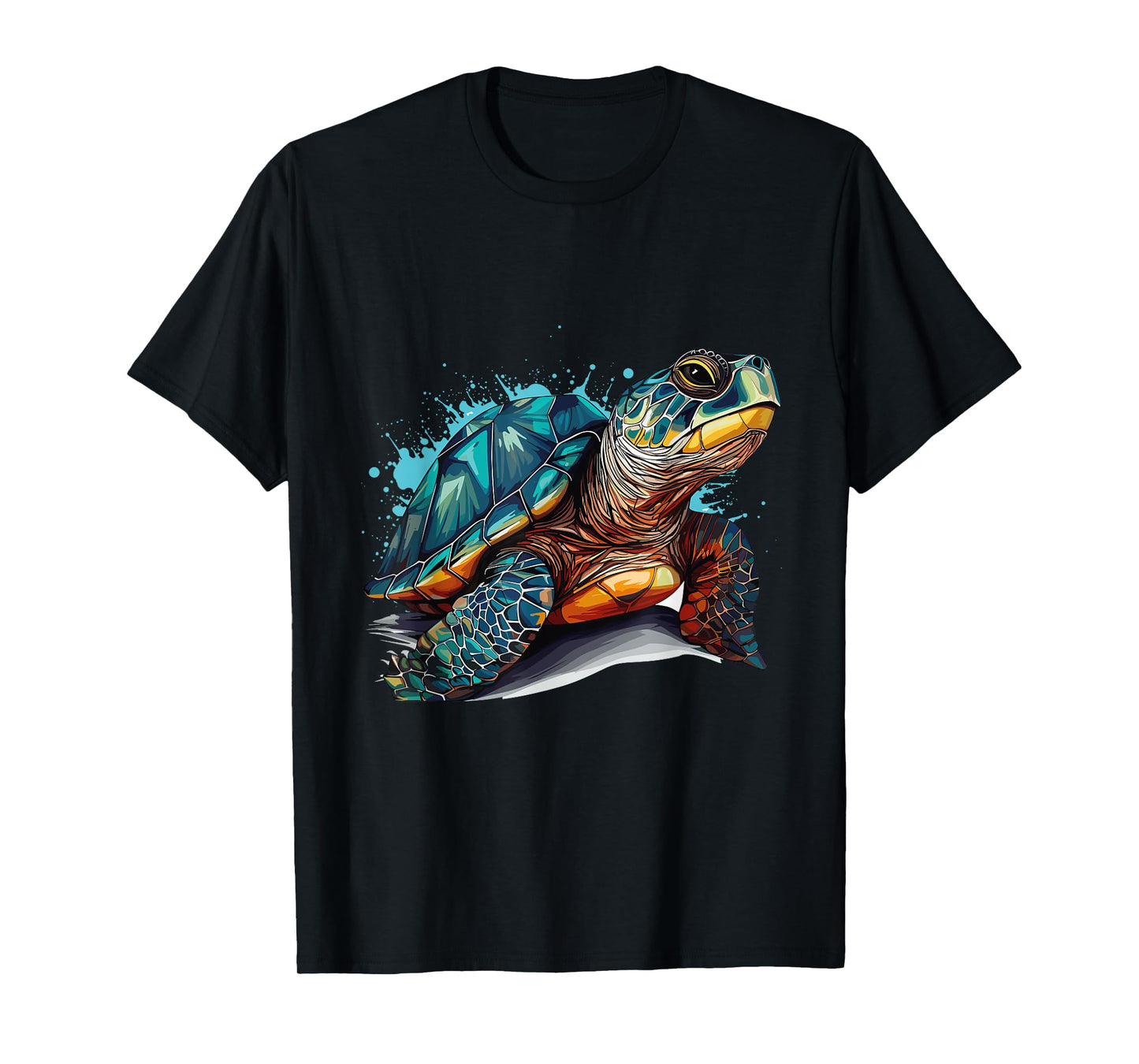 Sea Turtle in the Ocean, Turtles Lover T-Shirt