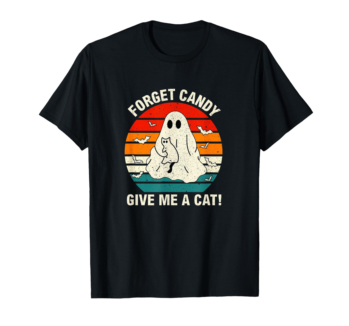 Halloween Forget Candy Give Me Cat Costume T-Shirt