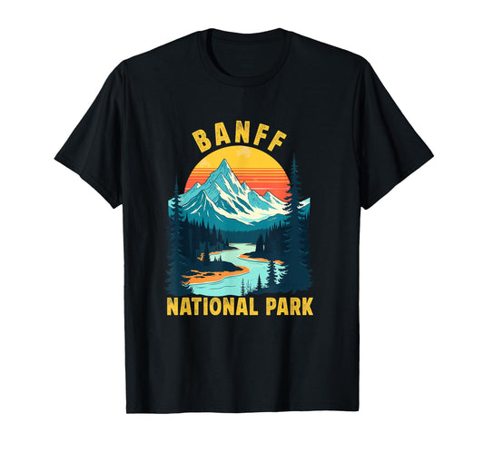 banff souvenir reminder Canadian national park men women T-Shirt