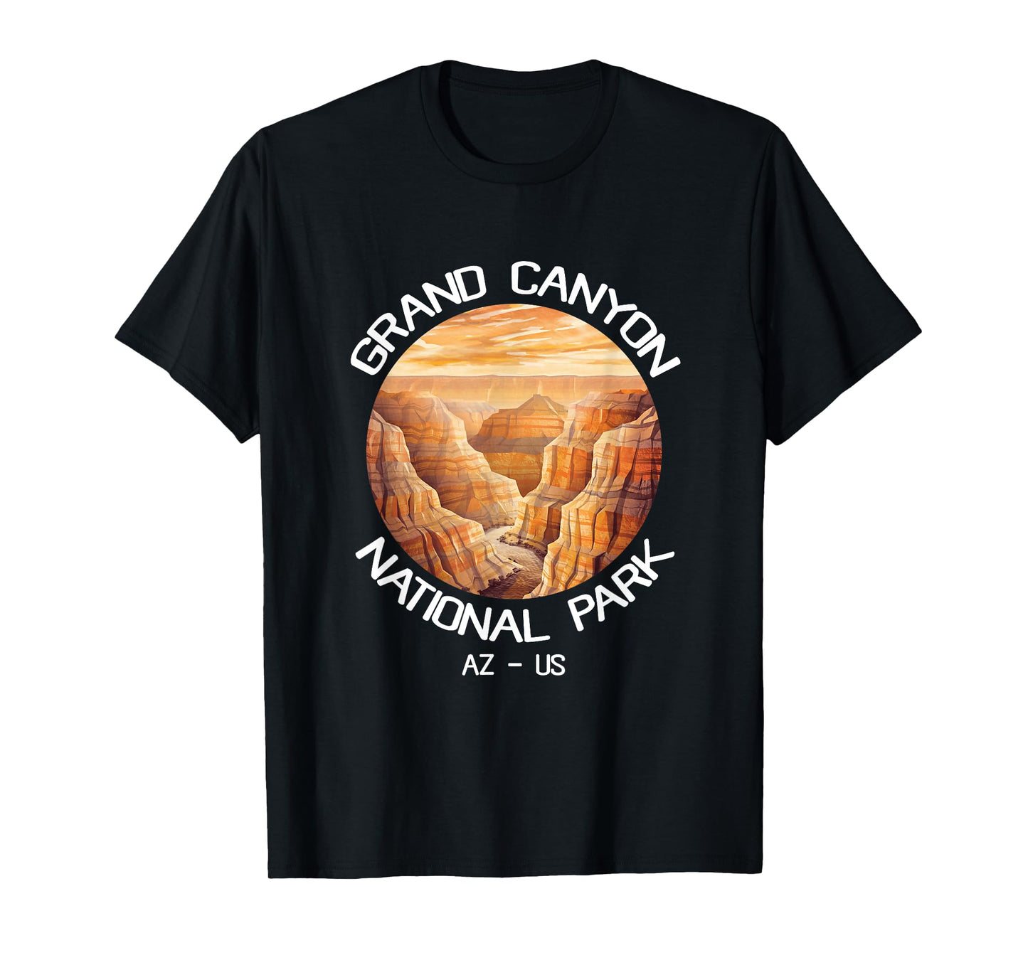 Arizona US National Park Travel Hiking Grand Canyon T-Shirt