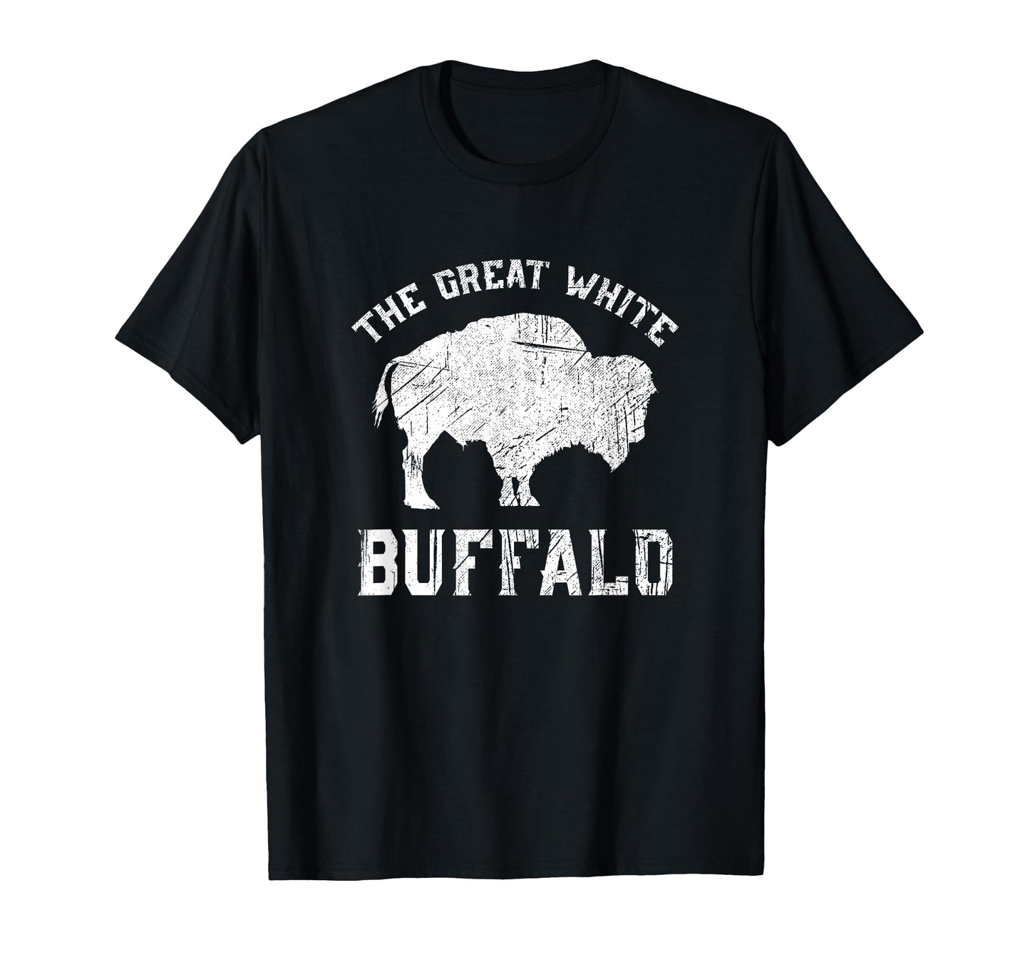 The Great White Buffalo T-Shirt Native American Inspired T-Shirt