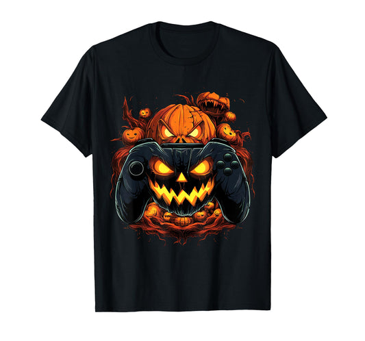 Boys Halloween shirt Gaming Controller Halloween Costume T-Shirt