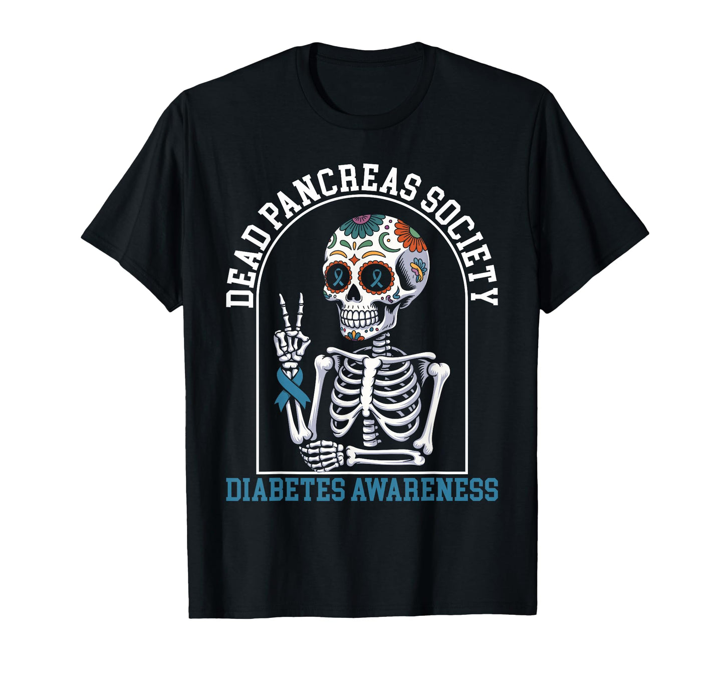 Pancreas Awareness Crew Diabetes Awareness Gift T-Shirt
