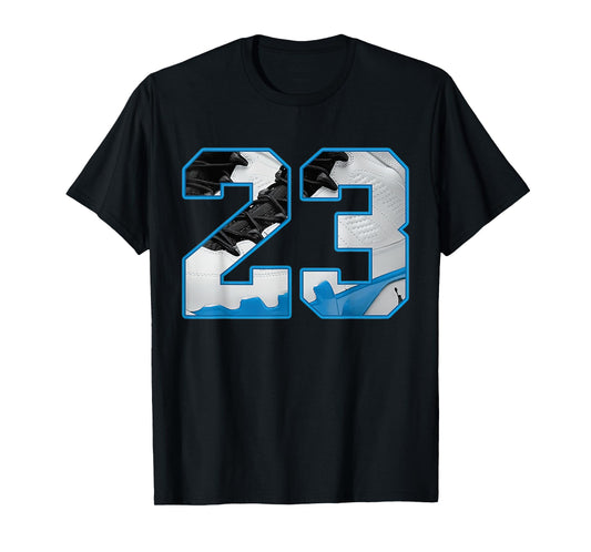 Number 23 Powder Blue 9s Loser Lover Matching Tee T-Shirt
