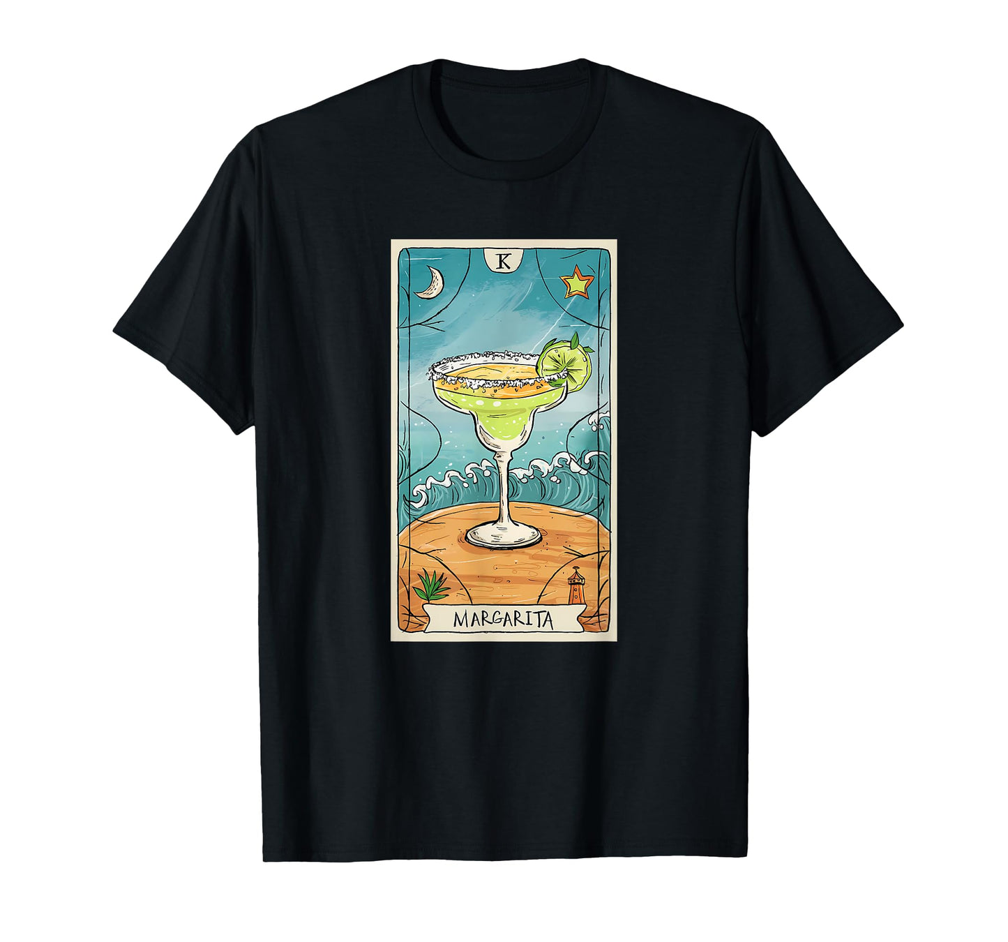 Margarita Tarot Card Cinco de Mayo Party T-Shirt