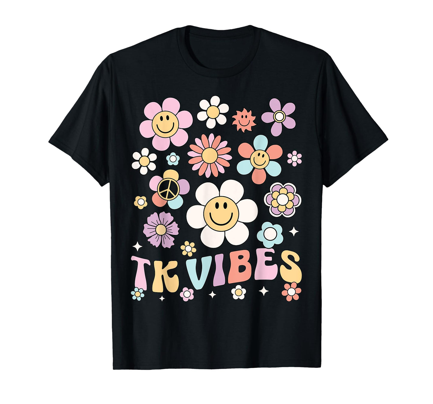 TK Vibes Back to School TK Girl Kid TK Team TK Teacher Women T-Shirt