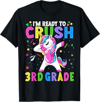 I'm Ready For Third Grade Back To School 3rd Grade Girls T-Shirt