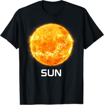 Solar System Planet Sun Outer Space T-Shirt
