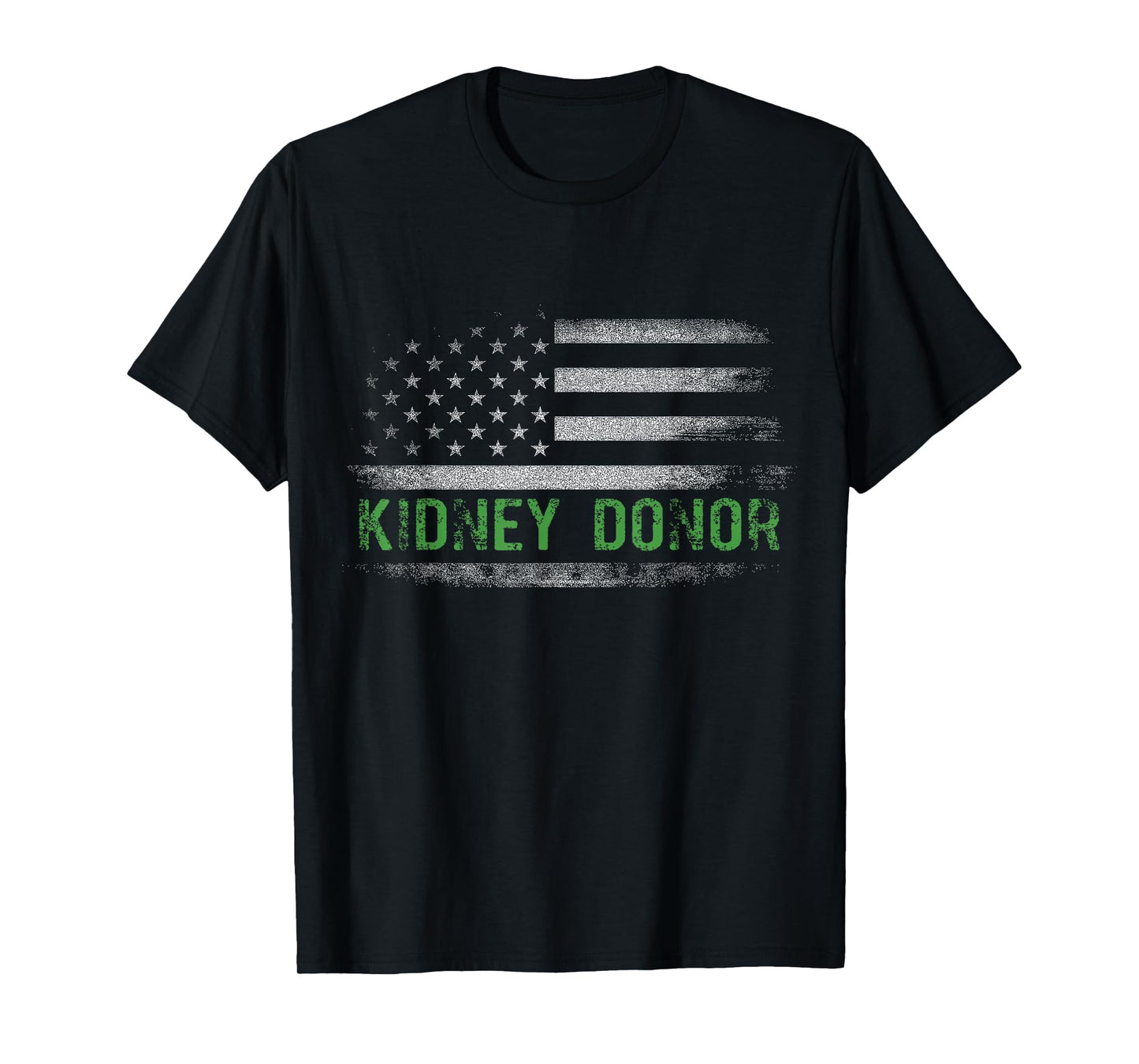 Kidney Transplant Donor USA Flag Surgery Recovery Gifts T-Shirt