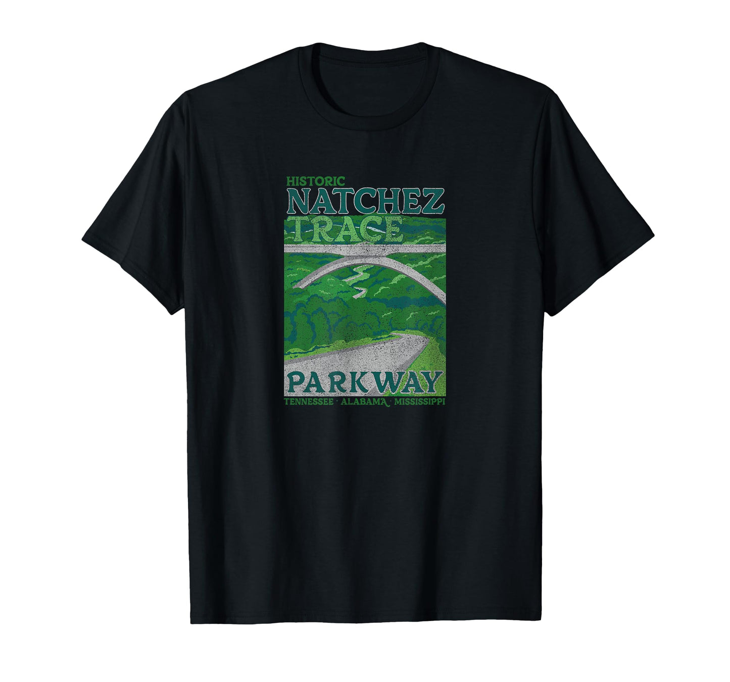 Natchez Trace Parkway Vintage T-Shirt