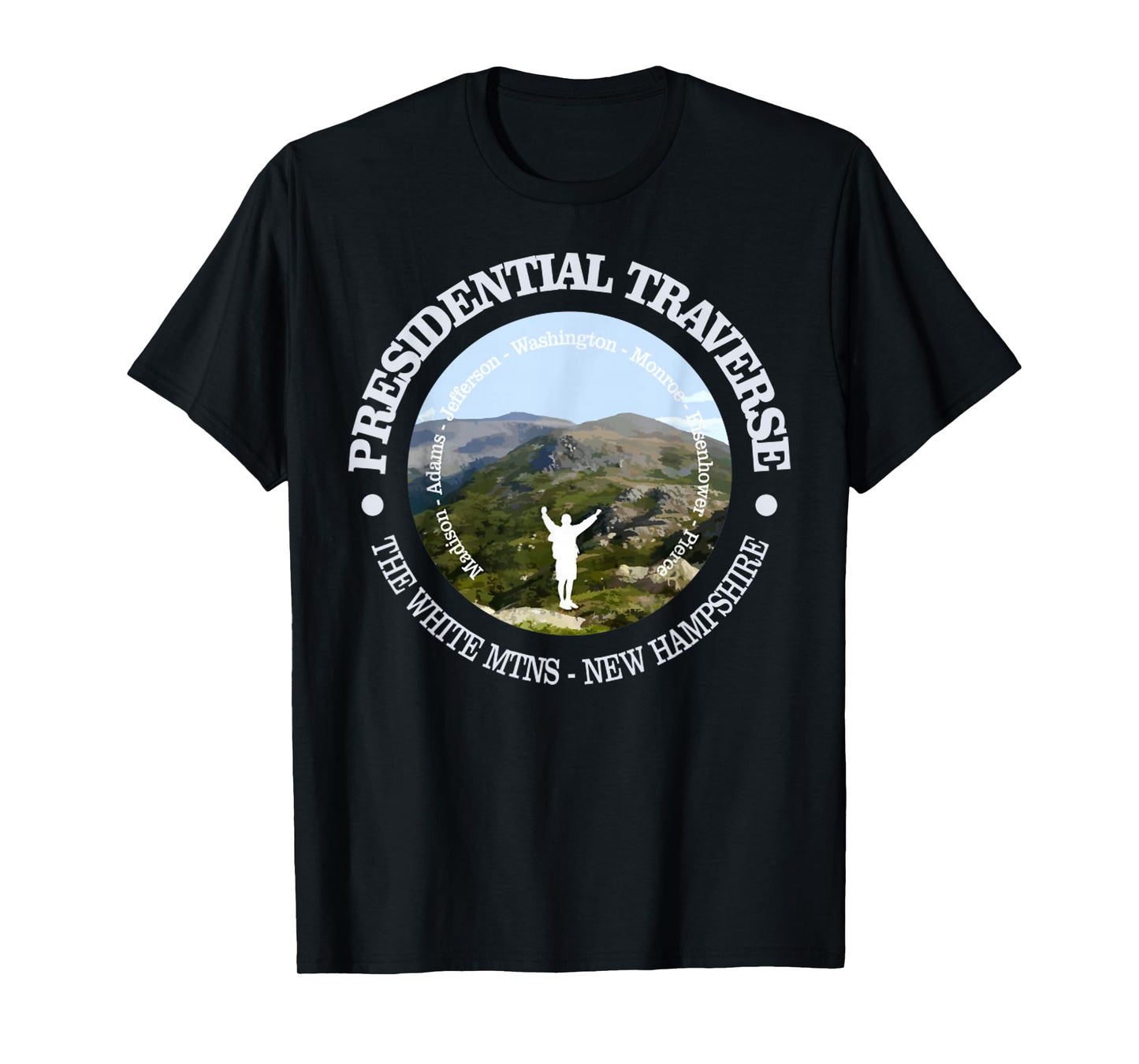 Presidential Traverse Funny Hiking White Mountain Nature T-Shirt