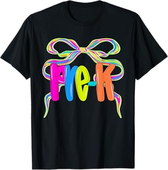 Cute First Day Of PreK Kid Girls Boys Teacher Back to School T-Shirt
