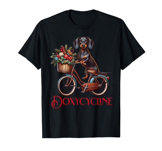 Doxycycline Pharmacy Pun Veterinary Pharmacists Christmas T-Shirt