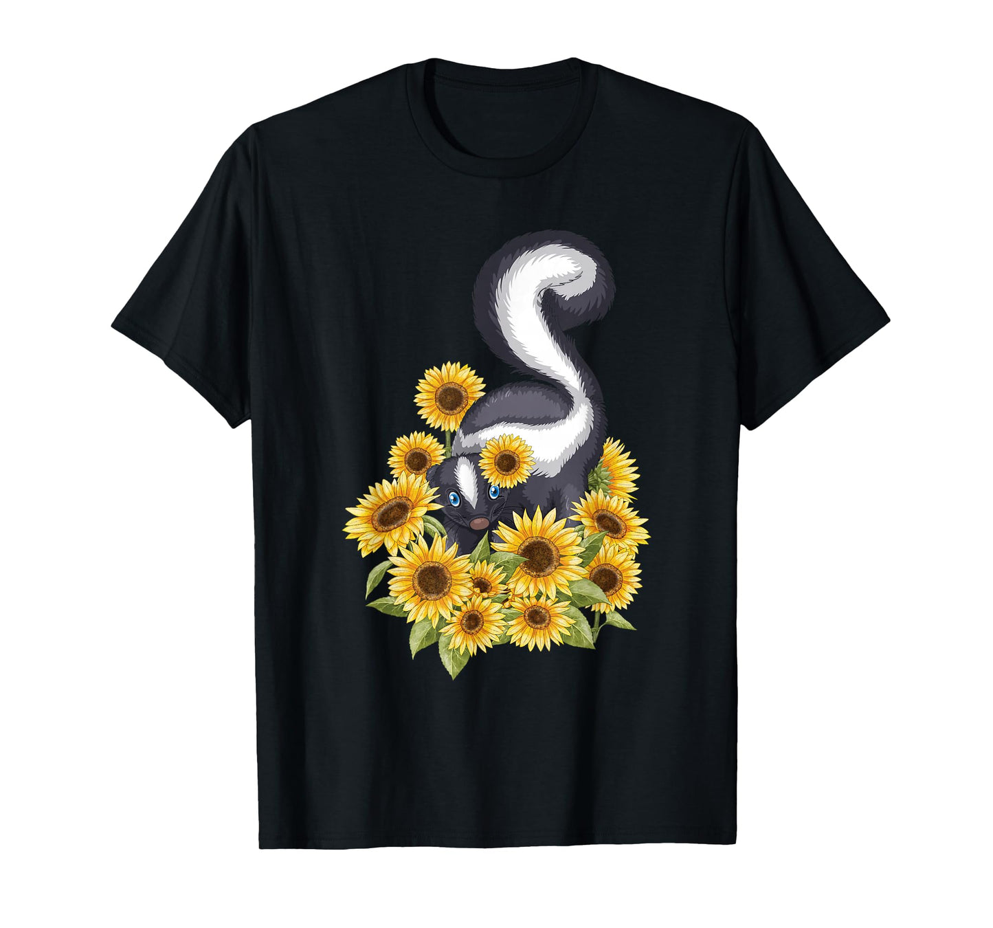 Sunflower Skunk - Pet Lover Zookeeper Zoologist Veterinarian T-Shirt