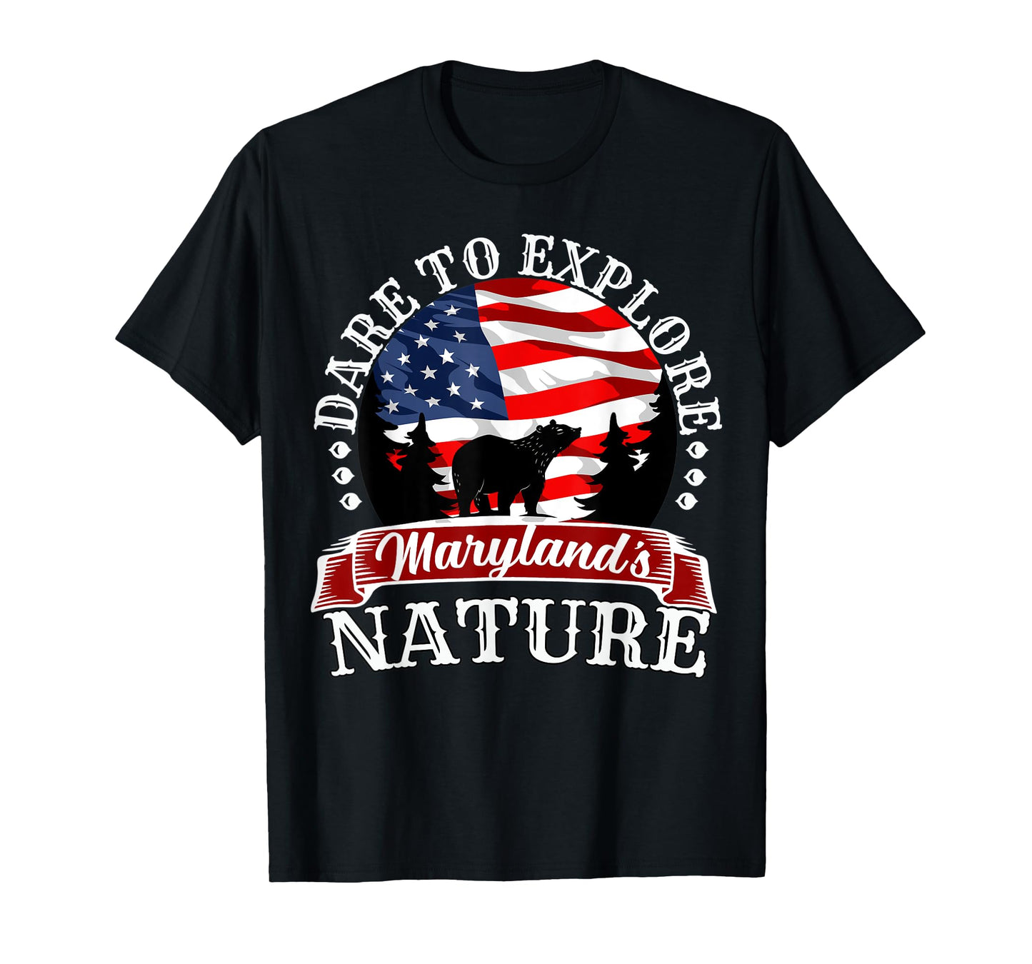 Holiday Vacation On Maryland Mountains Best Camping T-Shirt