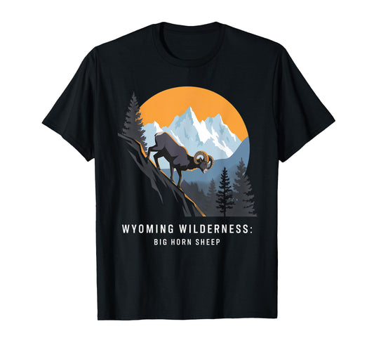 Big Horn Sheep – Iconic Western Wildlife Design T-Shirt