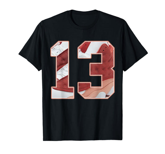 Number 13 Dune Red 13s Loser Lover Matching For Men Women T-Shirt