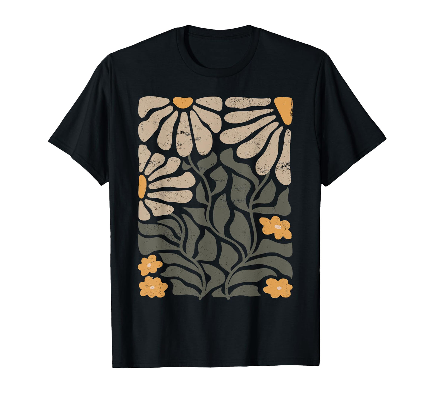 Boho Wildflower Vintage Retro Graphic Design Spring/Summer Men Women Kids T-Shirt