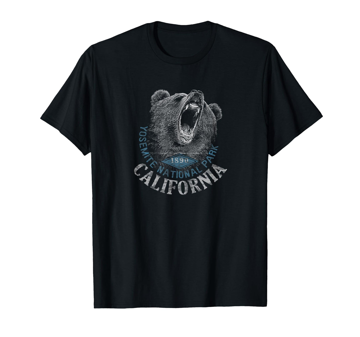 Yosemite National Park Bear Graphic T-Shirt
