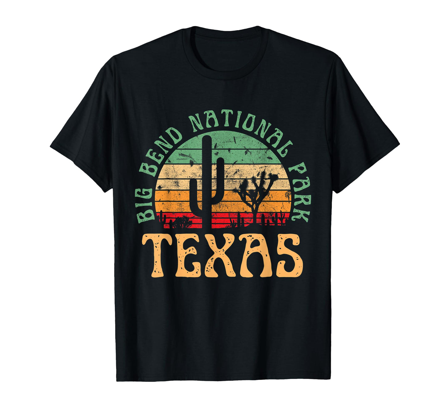 Big Bend Texas Nature Hiking Outdoors Vintage T-Shirt