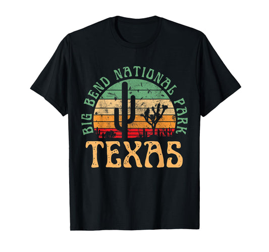 Big Bend Texas Nature Hiking Outdoors Vintage T-Shirt