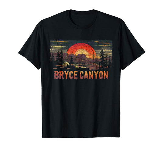 Bryce Canyon - US National Park Vintage Men Women Kids Utah T-Shirt