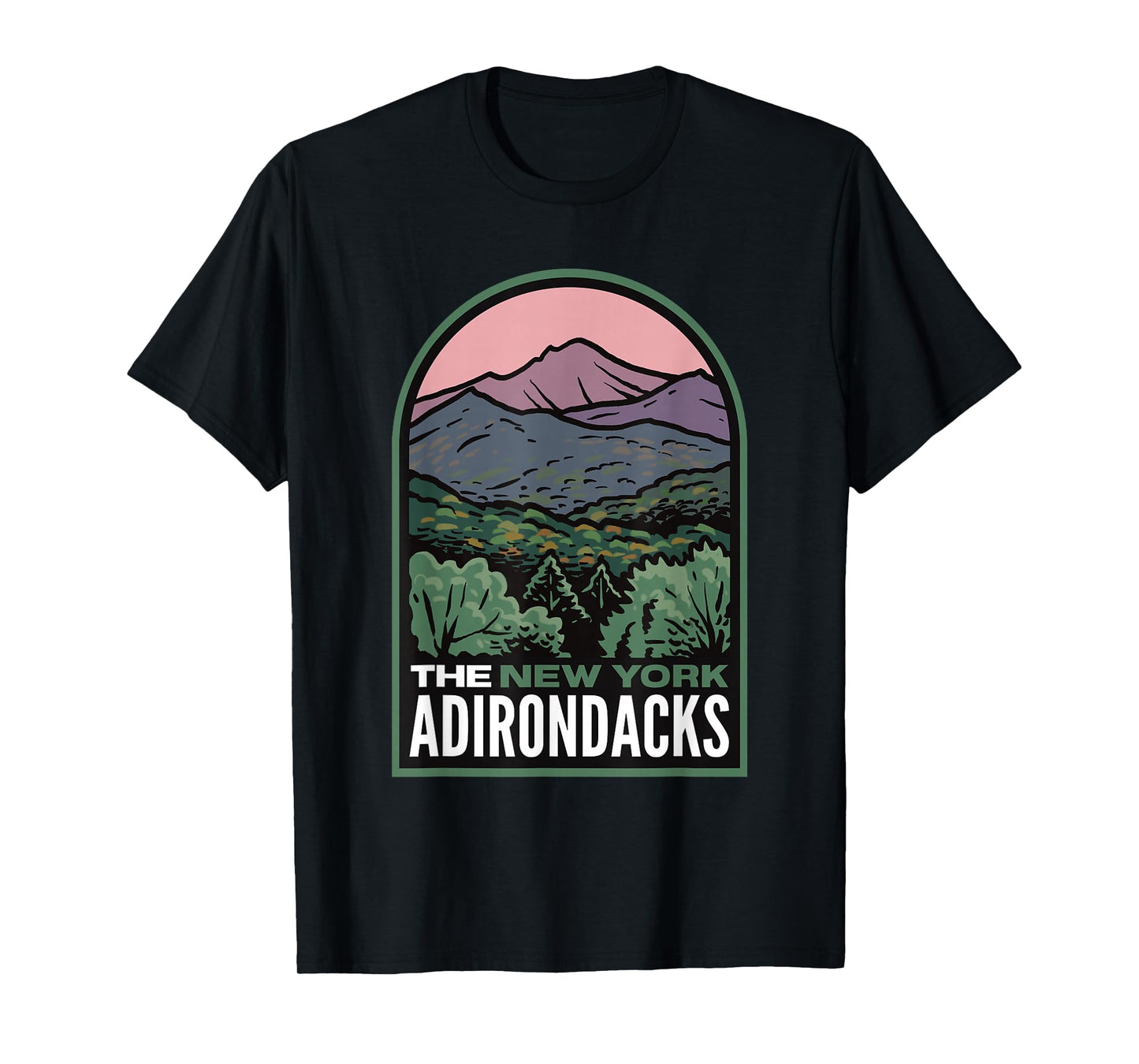 The Adirondacks Upstate New York Mountains T-Shirt
