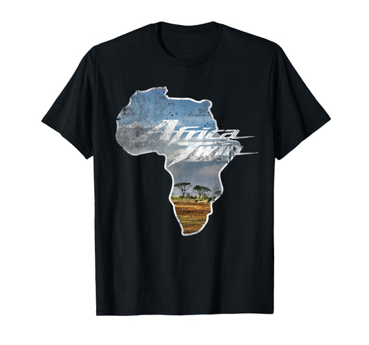 Africa Touring Twin Motorcycle Natural Off-Road Bike T-Shirt