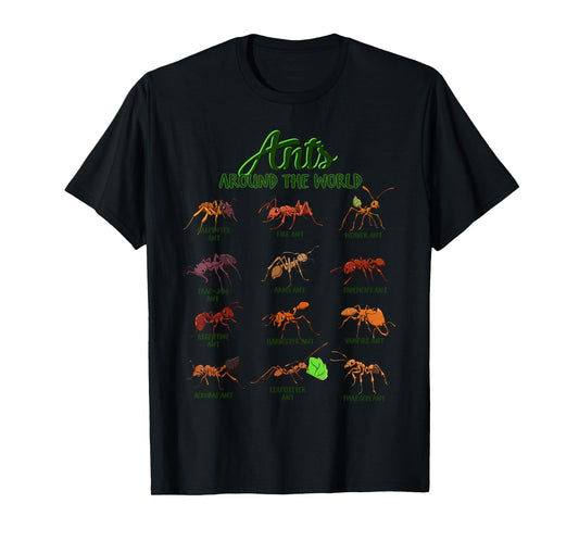 Ants of the World - Ants T-Shirt