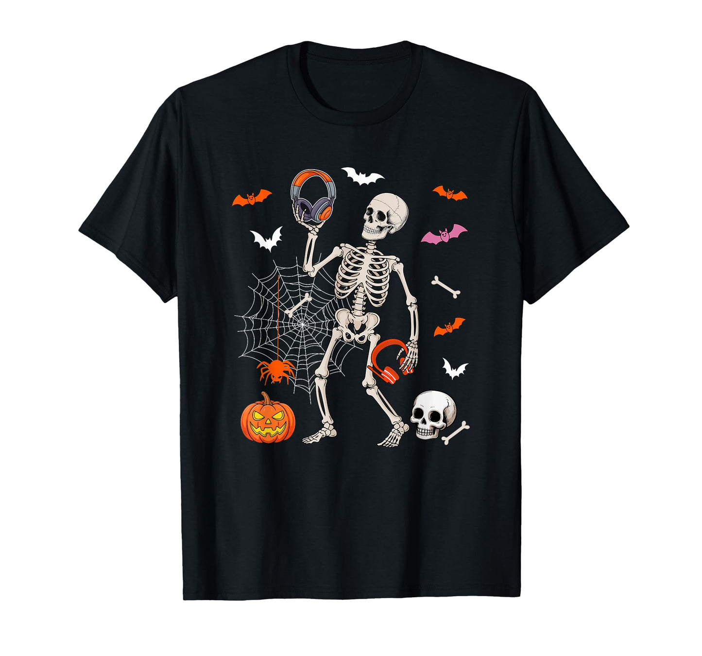 Dispatcher Job Horror Skeleton Halloween Costume Team T-Shirt
