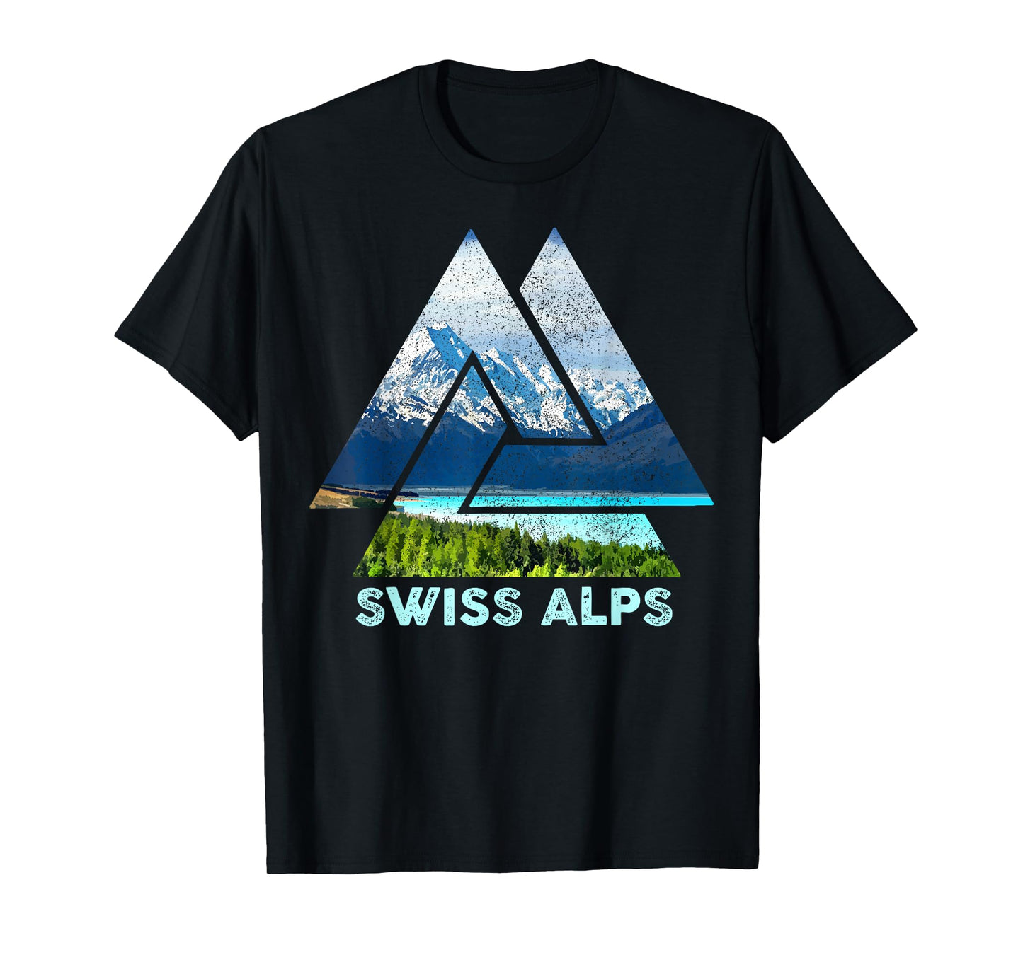 Switzerland Switzerland Nature Alps Mountains T-Shirt