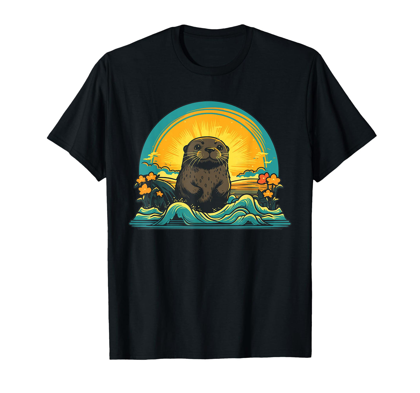 Otter Sunrise T-Shirt