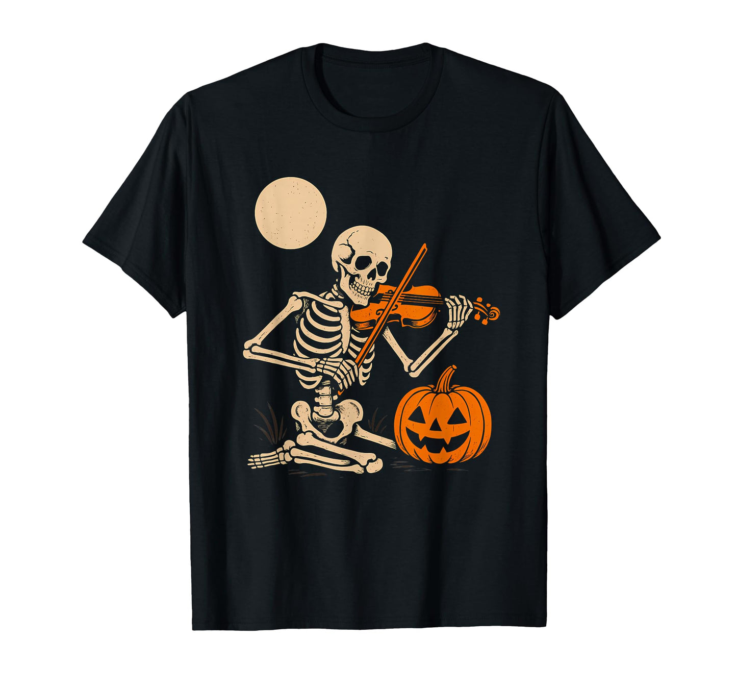 Skeleton Playing Violin T-Shirt