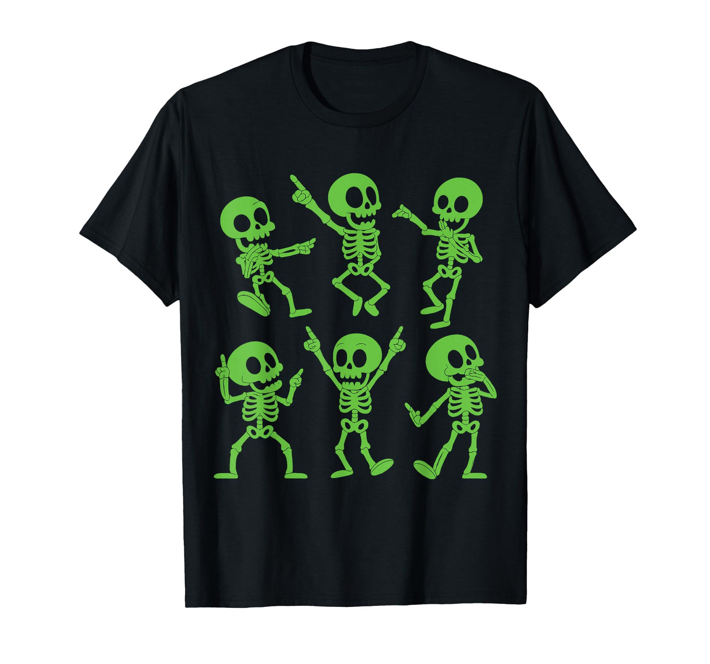 Dancing Skeletons Halloween Challenge Kids Shirt T-Shirt