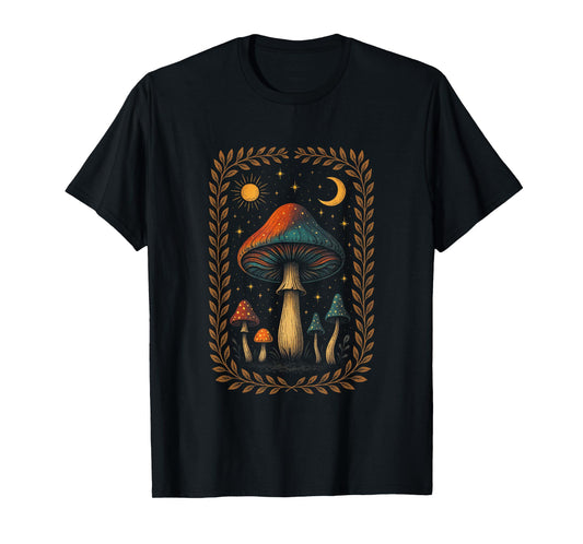 Cottagecore Goblincore Mushroom Nature Forest T-Shirt