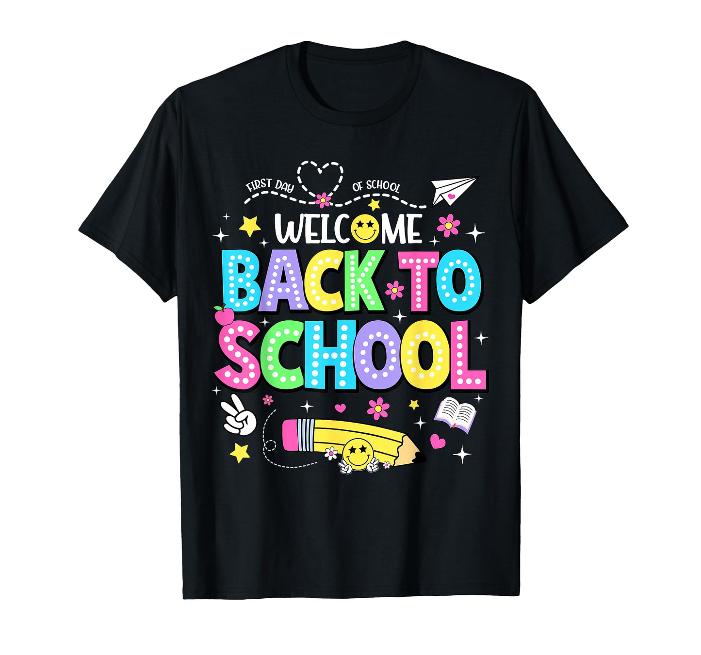 Welcome Back To School Shirts First day of school Teacher T-Shirt