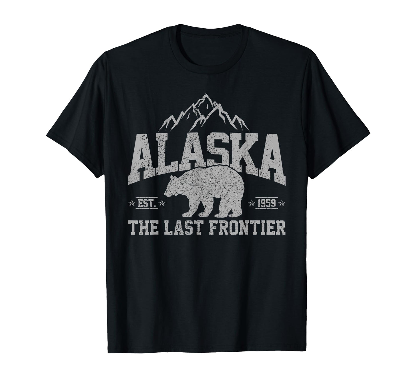 Alaska Grizzly Bear Nature Outdoor Souvenir Gift T-Shirt