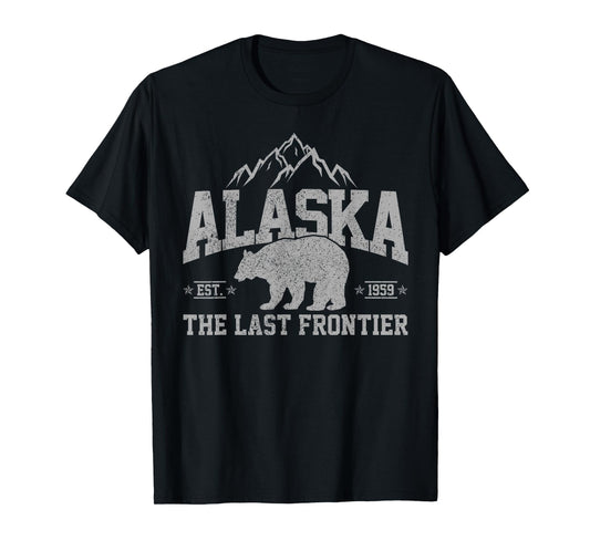 Alaska Grizzly Bear Nature Outdoor Souvenir Gift T-Shirt