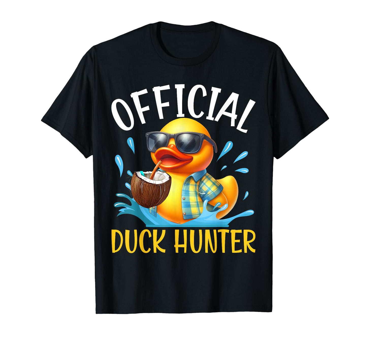 Duck Cruise Boat Shirt Funny Rubber Duck Hunting Squad T-Shirt