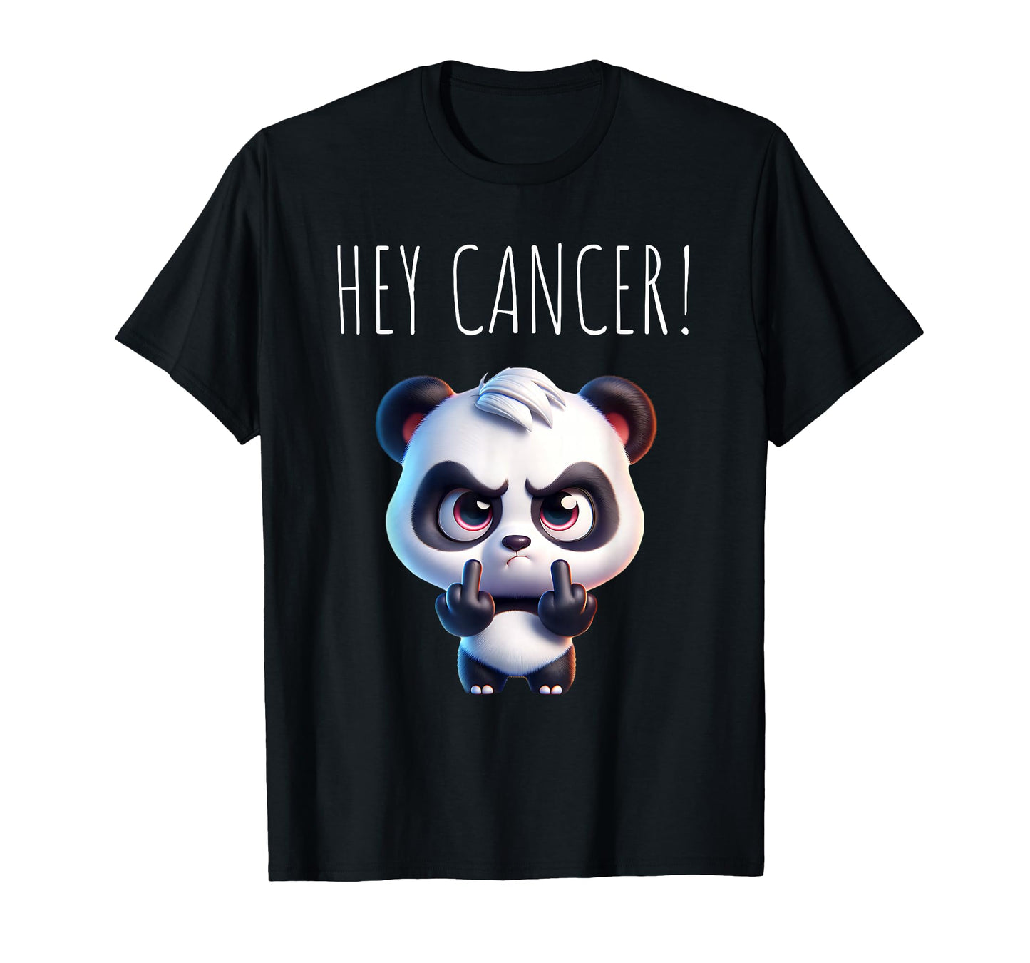 Hey Cancer FU Chemo Warrior Cancer Sucks Awareness T-Shirt