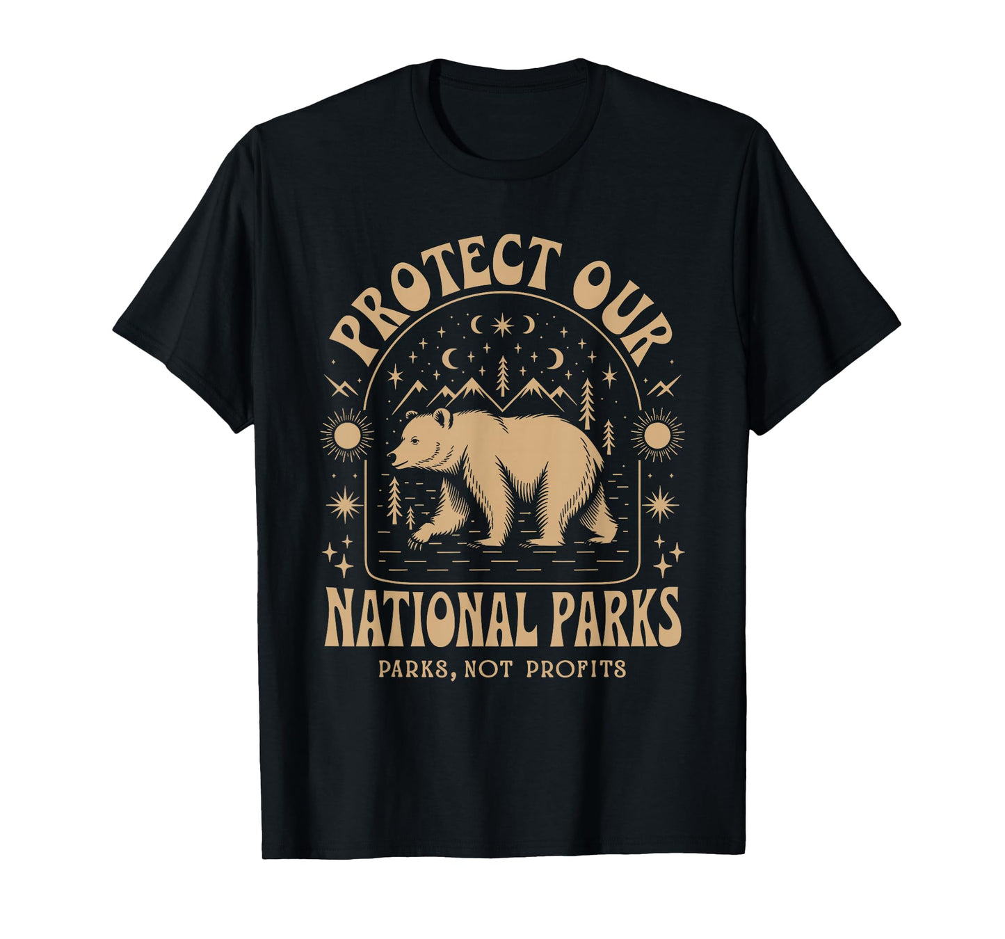 Protect Our National Parks Defund Doge Parks Not Profits T-Shirt
