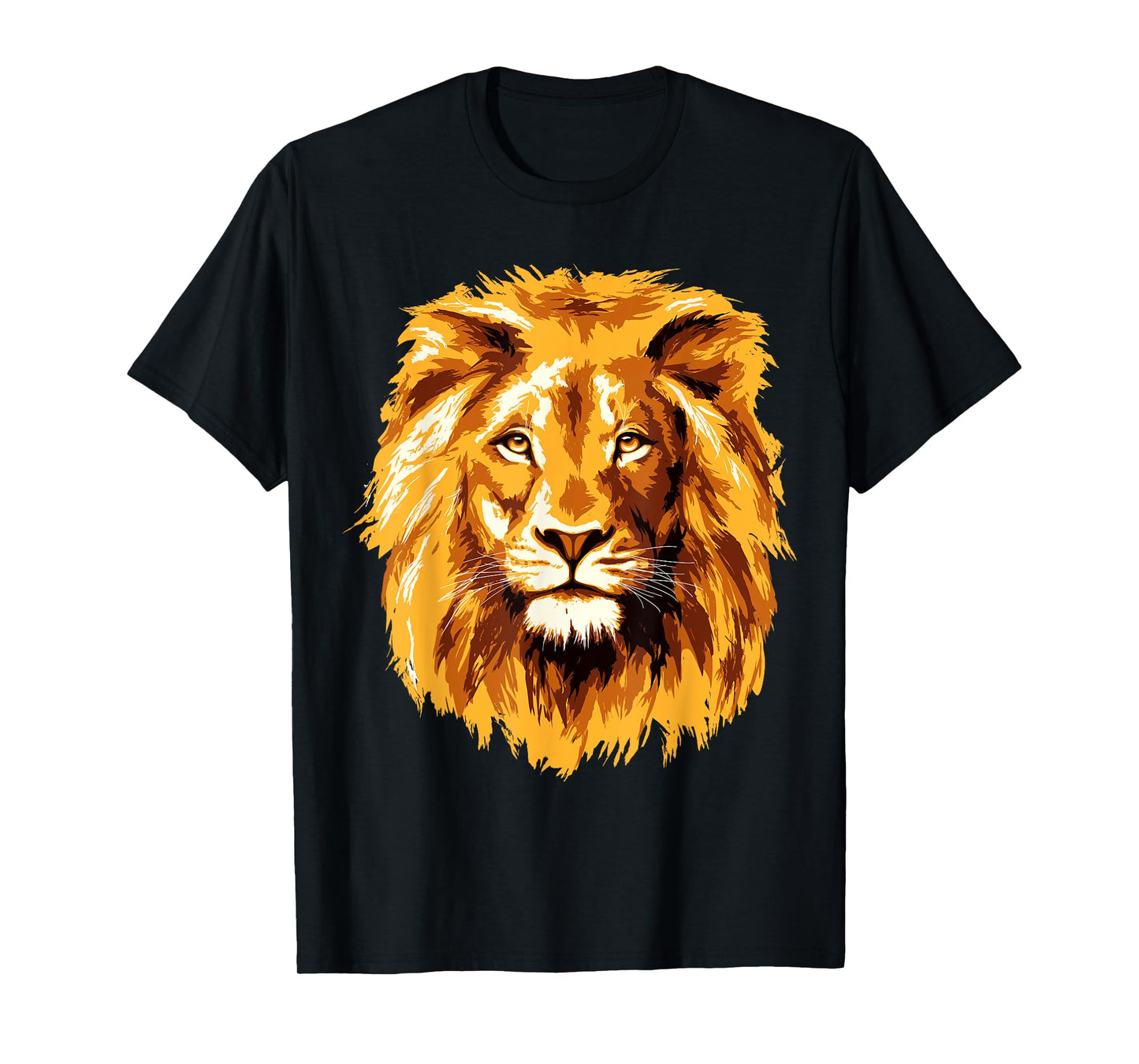 Lion T-Shirt Brown Lion Tee