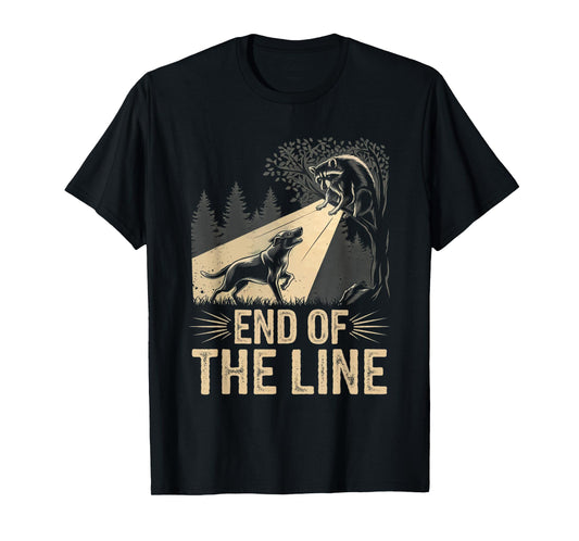 Coon Hunting Night – Patriotic Design for Coon Hunters T-Shirt