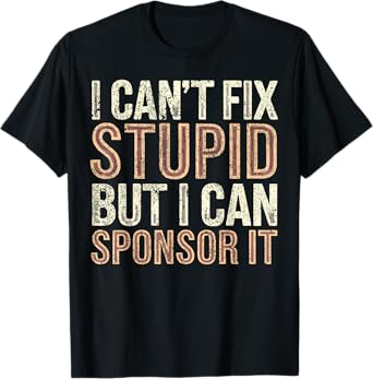 AA Sponsor Funny AA Recovery Sponsor T-Shirt