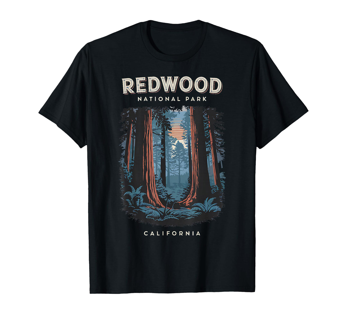 Redwood National Park California Scenic T-Shirt