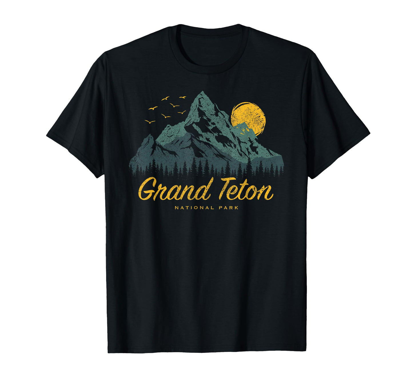 Retro Grand Teton National Park US Vintage Grand Teton T-Shirt