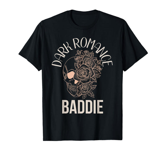 Dark Romance Baddie Merch Morally Grey Skeleton Good Girls T-Shirt