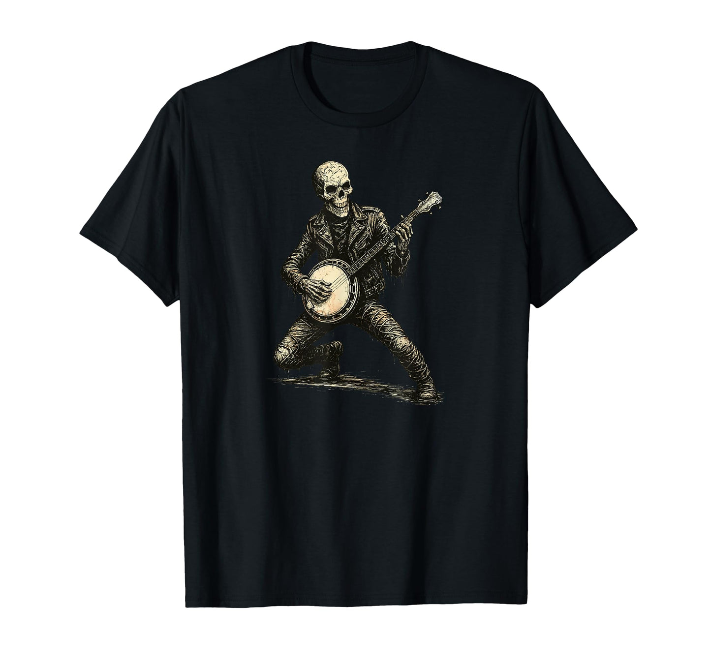 Skeleton-Banjo Bluegrass-Festival Banjo Country-Music Banjo T-Shirt